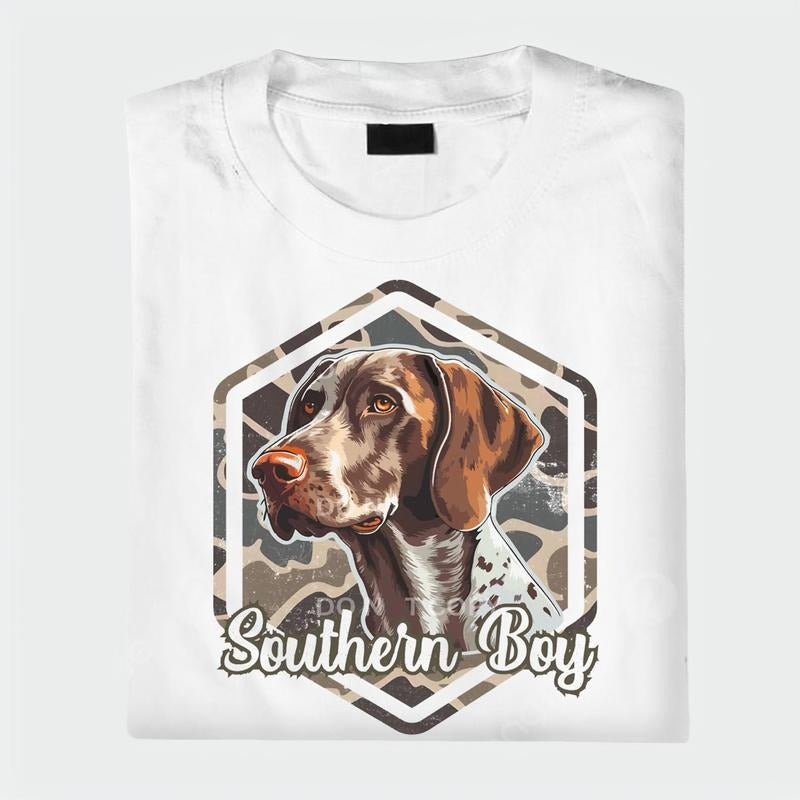 Southern Local Southern Camo Dog Hunting Shirt Camoflage Outdoors Lovers Him Classic Top