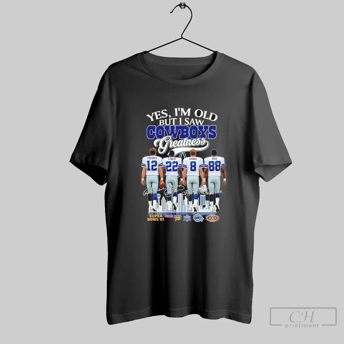 Staubach E Smith Aikman And Irvin Yes Im Old But I Saw Greatness Dallas Cowboys