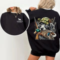 Straight Up Southern Hunting Dog Duck Shirt 2 Side