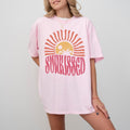 Sunkissed Beach Fun Sunset Beach Palm Tree Hot Girl Summer Comfort Color