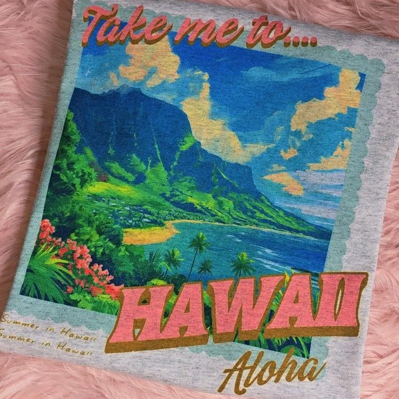 Take Me Hawaii Loose Fit