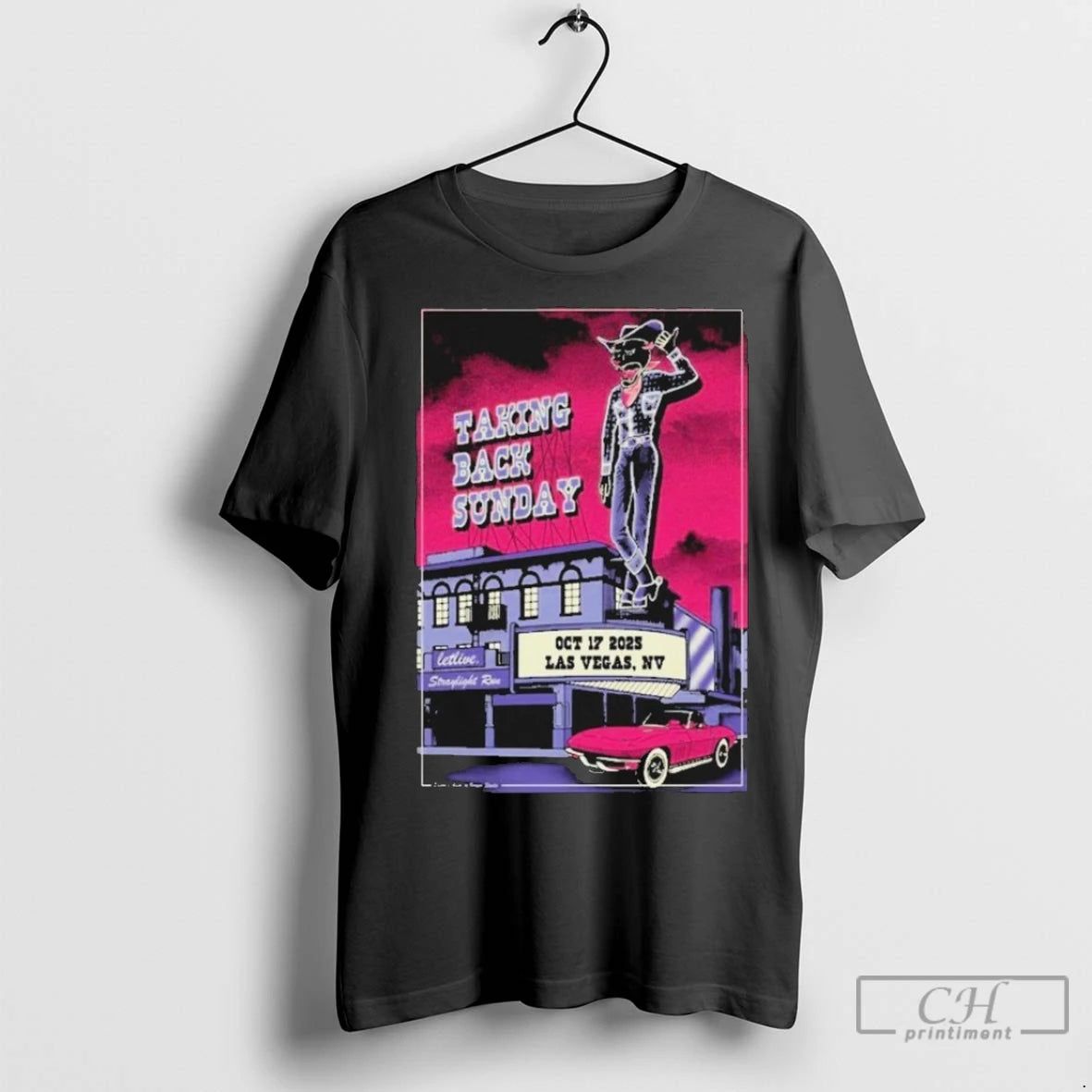 Taking Back Sunday Fontainebleau Las Vegas Nv October 17 2025 T Shirts