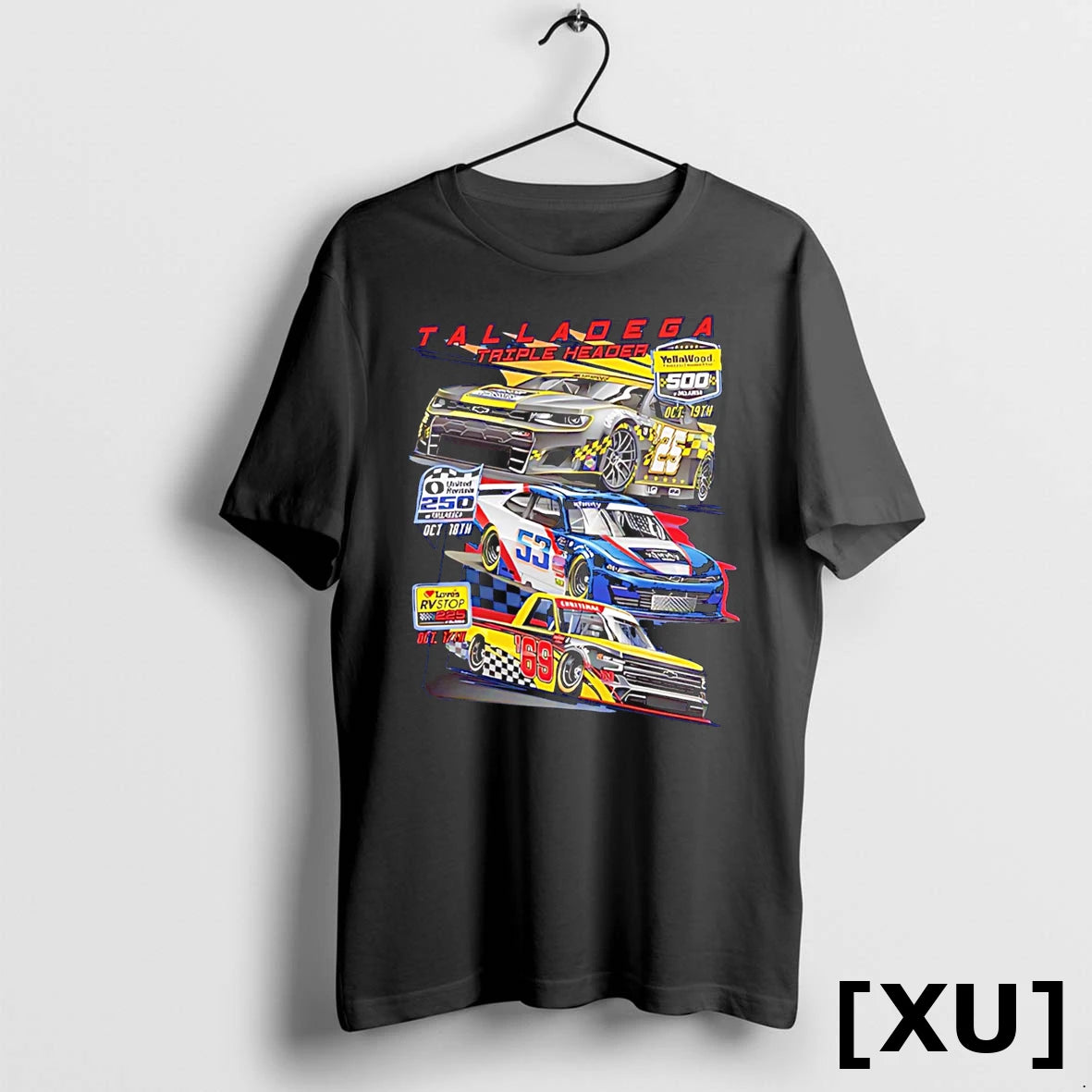 Talladega Superspeedway 2025 Triple Header Car Tshirts Sweater