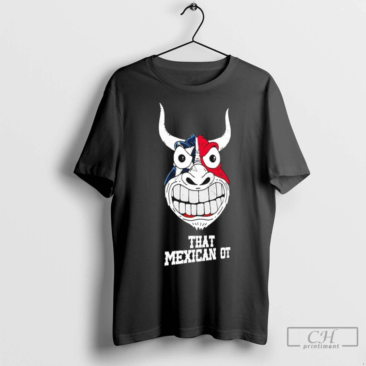 That Mexican Ot X Houston Texans Bull T Shirts