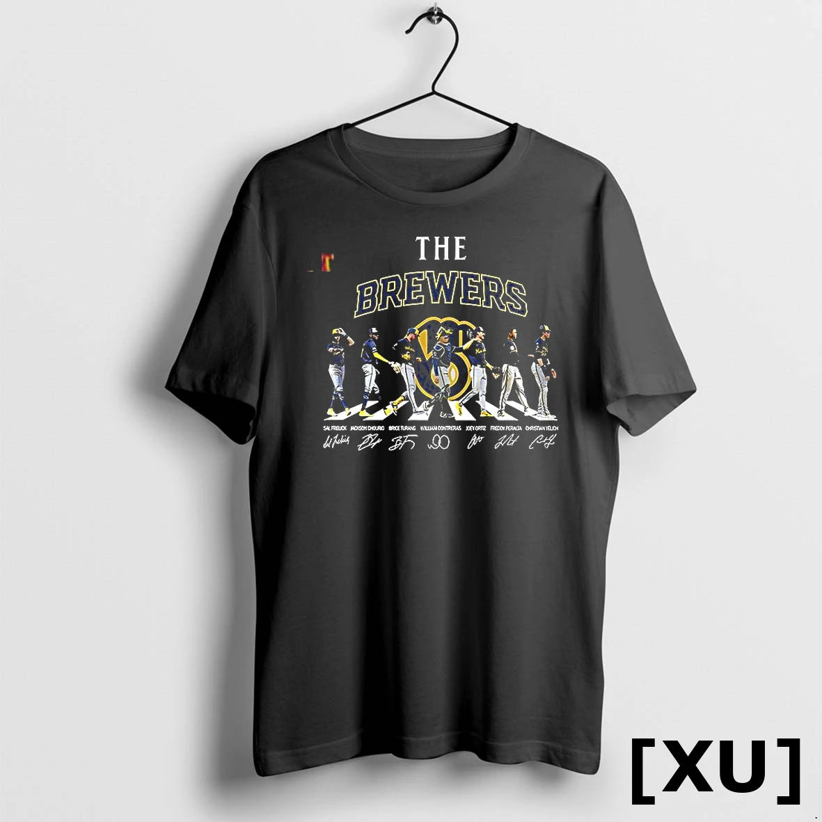 The Brewers Abbey Road Sal Frelick Jackson Chourio Tshirts Sweater