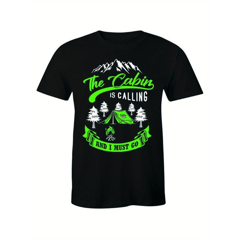 " Cabin Is Calling"... Transform Your Closet Our Cotton : Bold Digital Prints Perfect Fits Comfortable Casual Made Usa