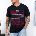 Constitution Is Instrument US Patriotic Cotton Short Sleeve Size S 3XL