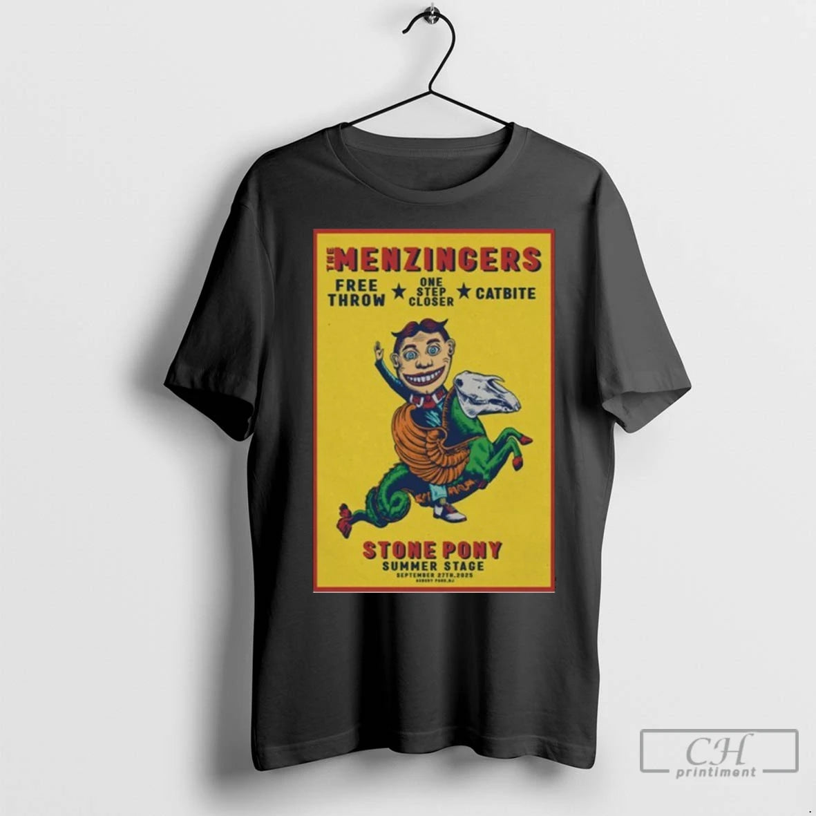 The Menzingersin Sep 27 2025 The Stone Pony In Asbury Park Nj T Shirts