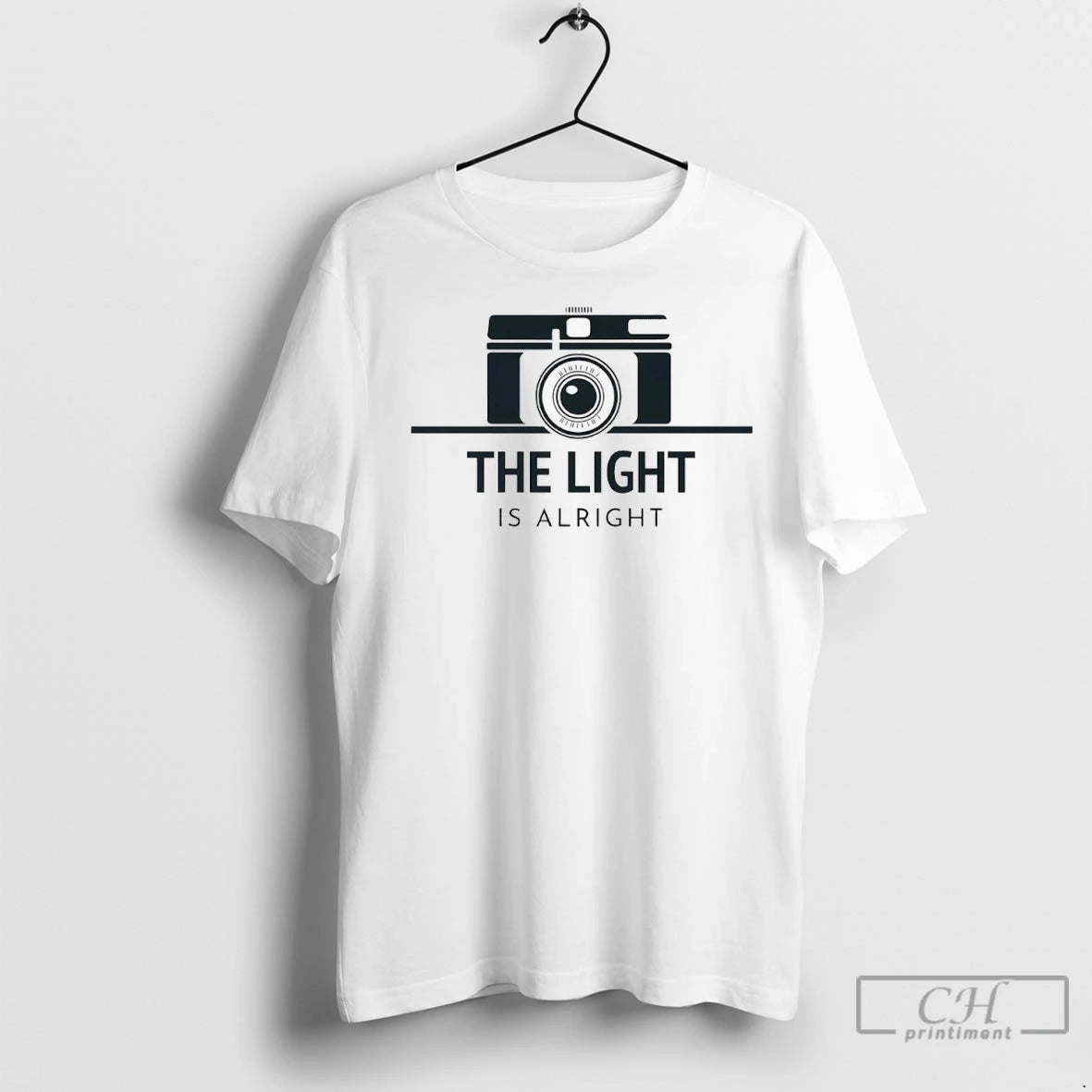 The Light Is Alright Camera T Shirts