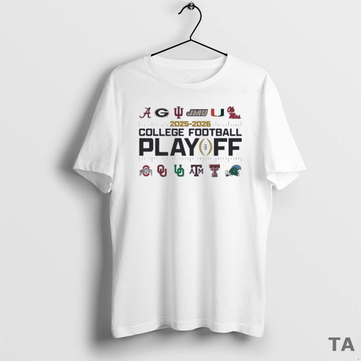 Top 2025 College Football Playoff Elite 12 Teams T Shirt Sweater