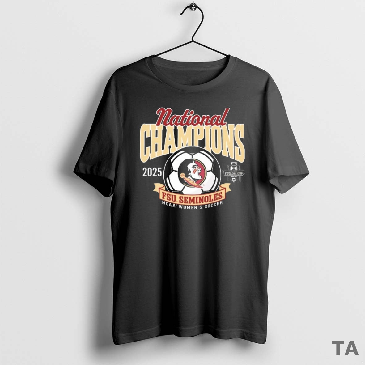 Top 2025 National Champions Ncaa Womens Soccer College Cup Florida State Seminoles Logos