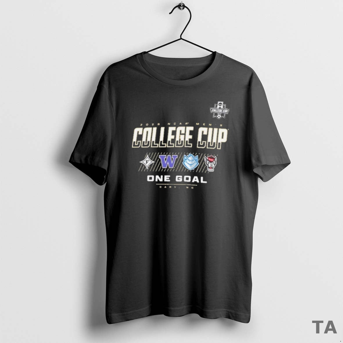Top 4 Teams 2025 Ncaa Mens College Cup One Goal T Shirt Sweater