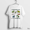 Top Amphibians Of The World Circle T Shirt Sweater
