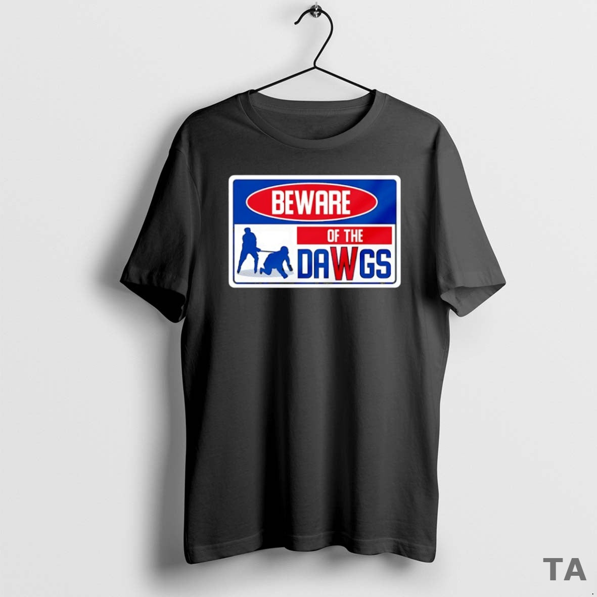 Top Beware Of Dawgs Hockey T Shirt Sweater
