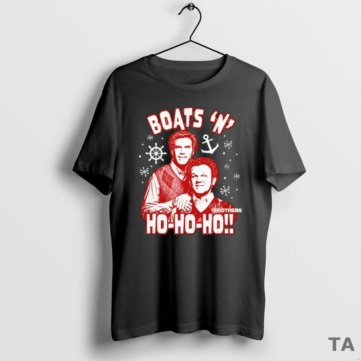 Top Boats N Ho Ho Ho Step Brothers T Shirt Sweater