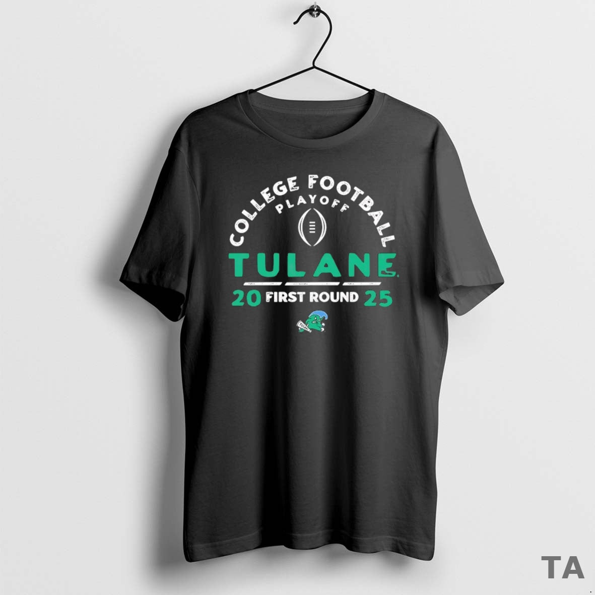 Top College Football Playoff 2025 First Round Tulane Green Wave T Shirt Sweater