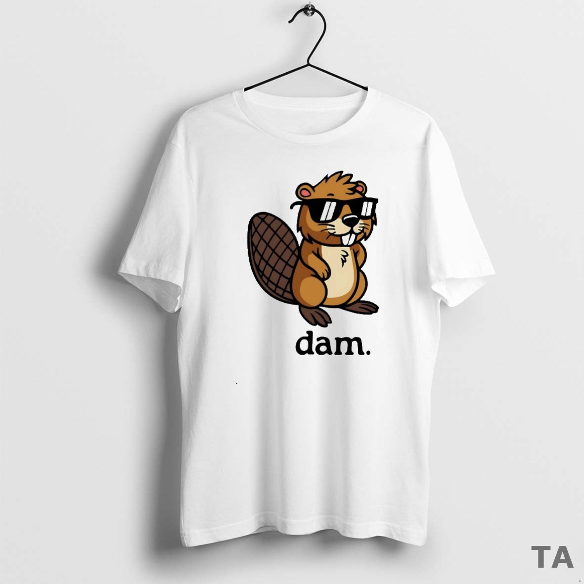Top Dam Beaver Circle T Shirt Sweater
