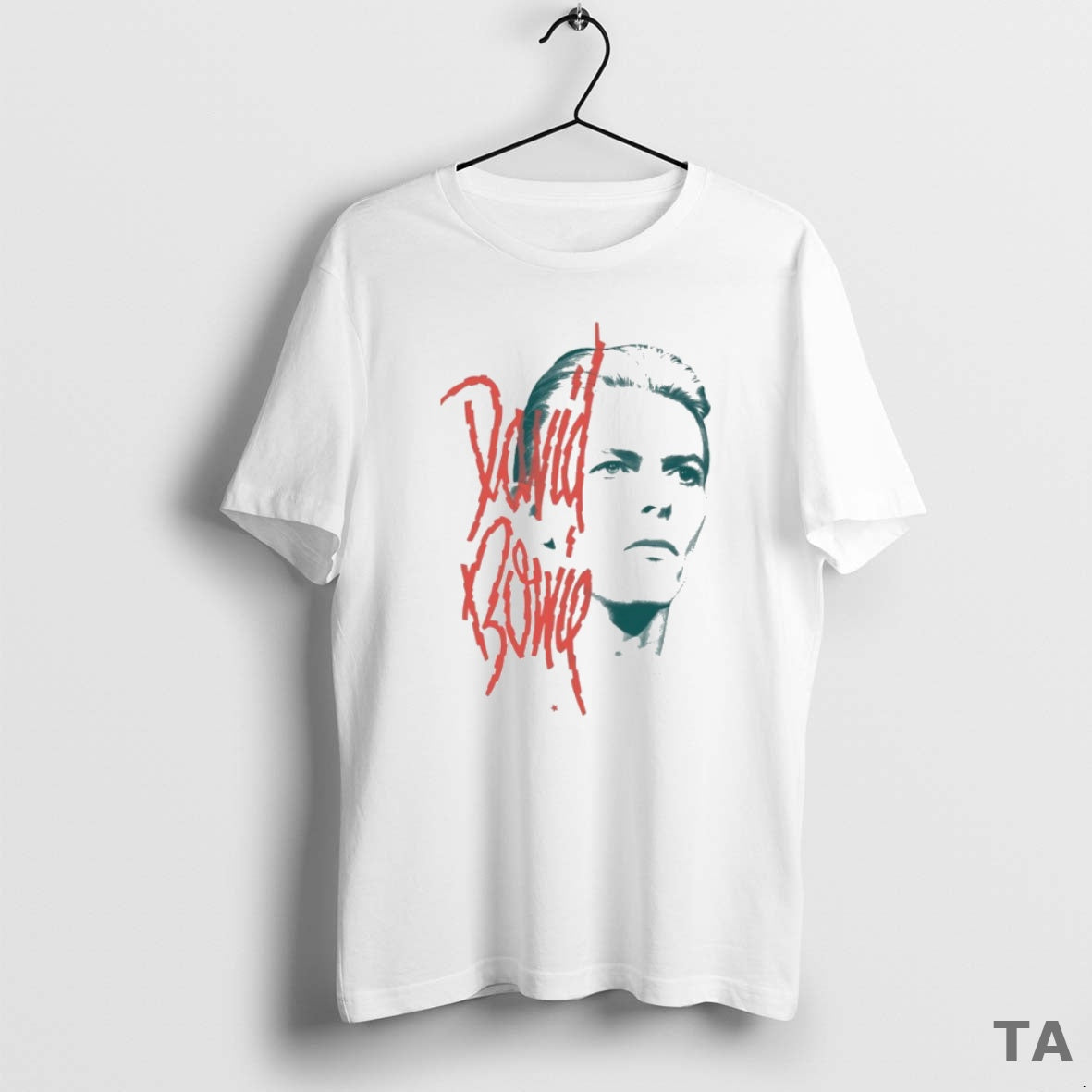 Top David Bowie Mono Stare T Shirt Sweater