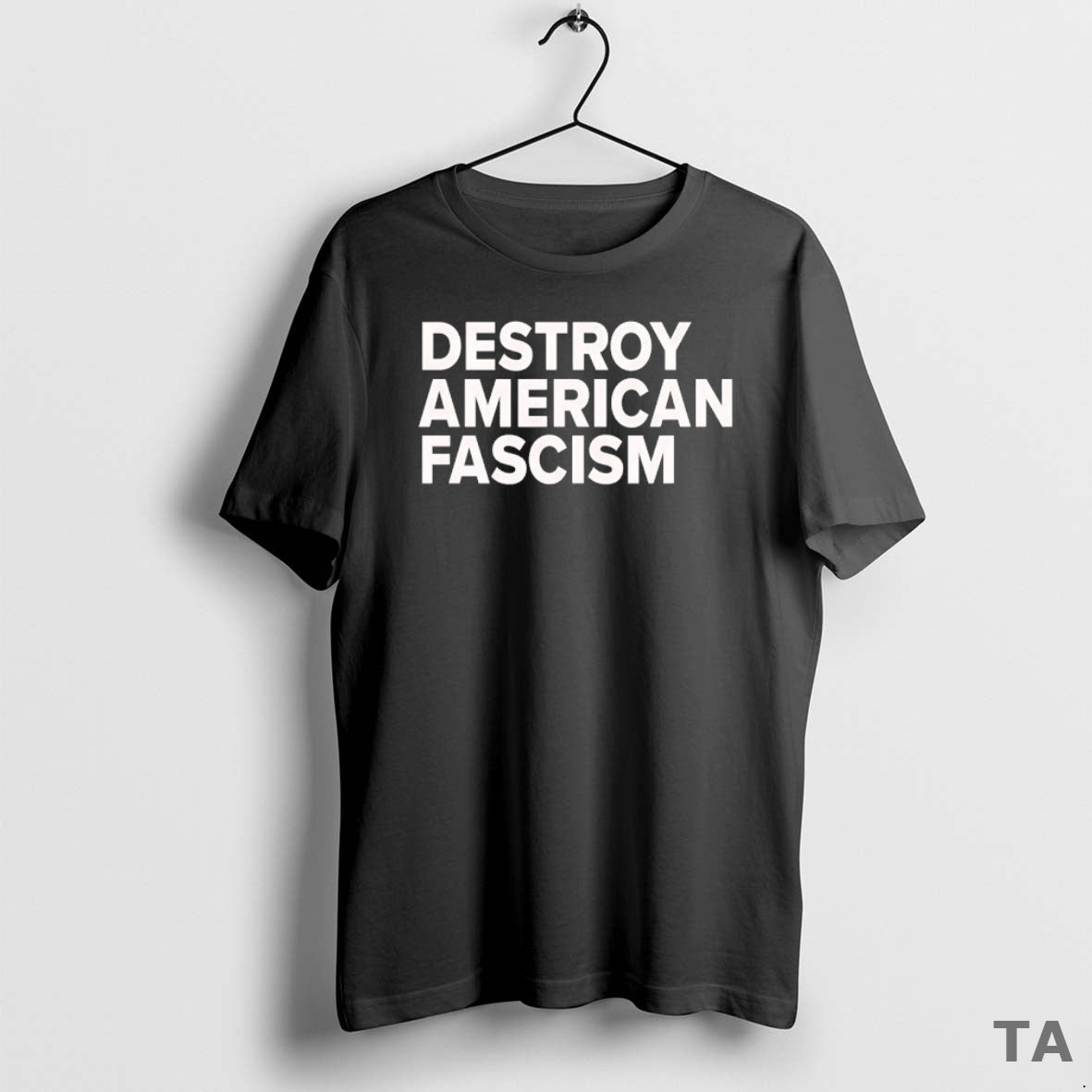 Top Destroy American Fascism T Shirt Sweater