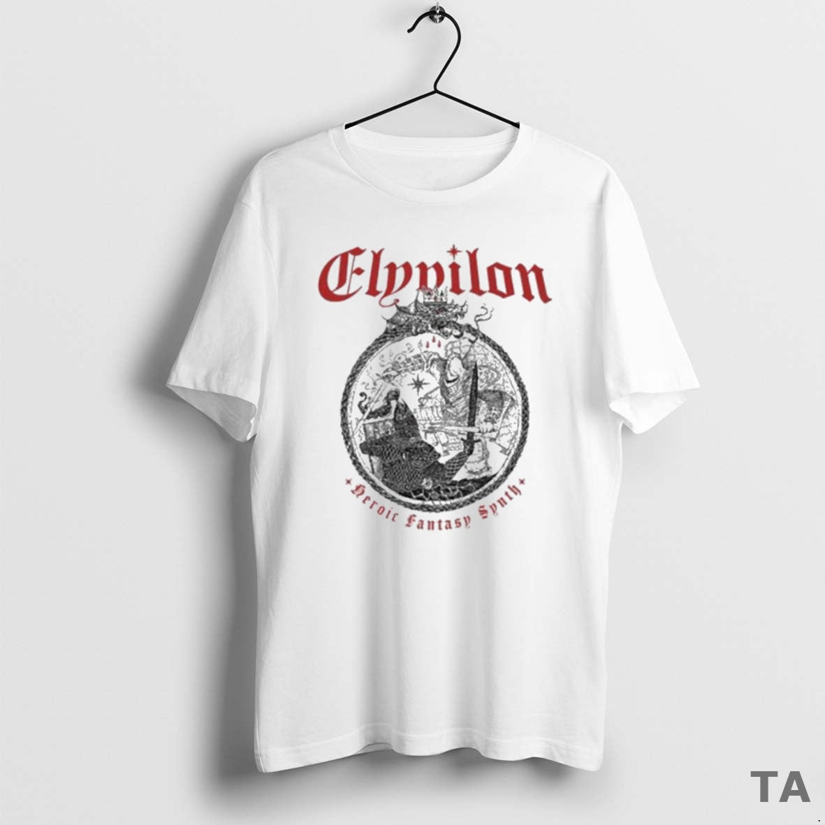 Top Elyvilon Heroic Fantasy Synth T Shirt Sweater