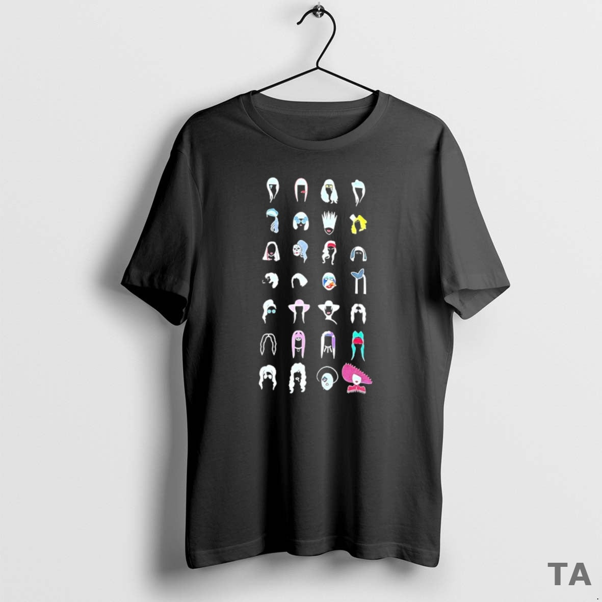 Top Gaga Faces T Shirt Sweater