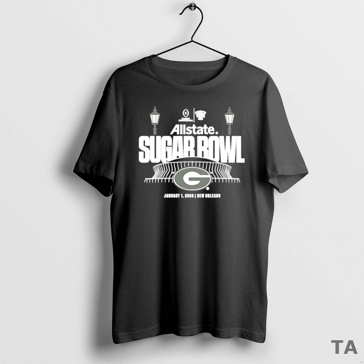 Top Georgia Bulldogs 2026 Allstate Sugar Bowl T Shirt Sweater