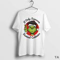 Top Grinch If Only Sarcasm Burned Calories Circle T Shirt Sweater