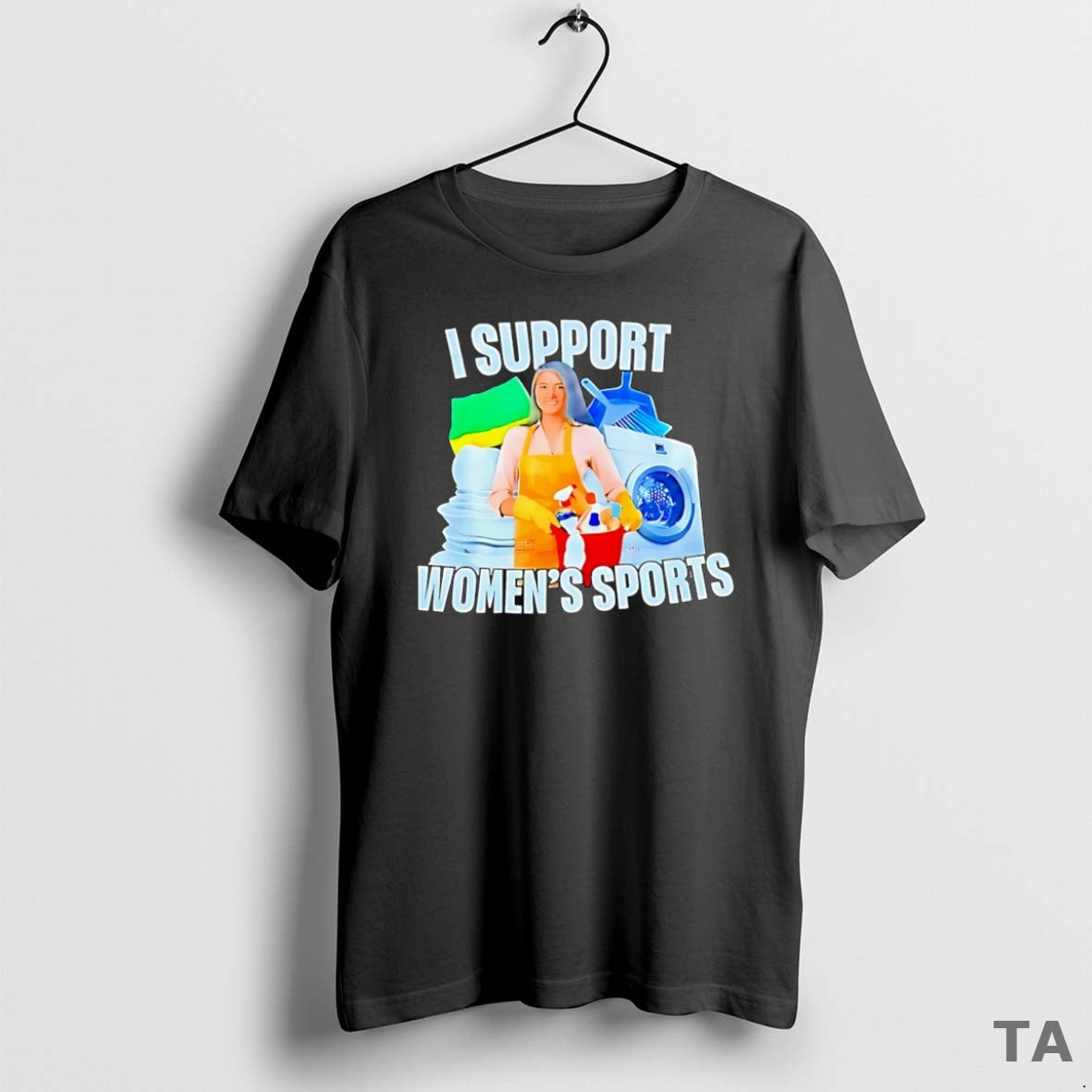 Top I Support Womens Sports T Shirt Sweater
