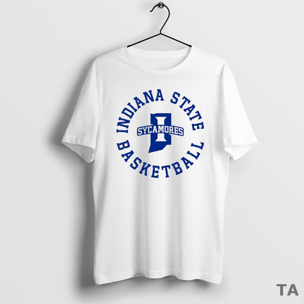 Top Indiana State Sycamores Basketball Circle Logo Circle T Shirt Sweater