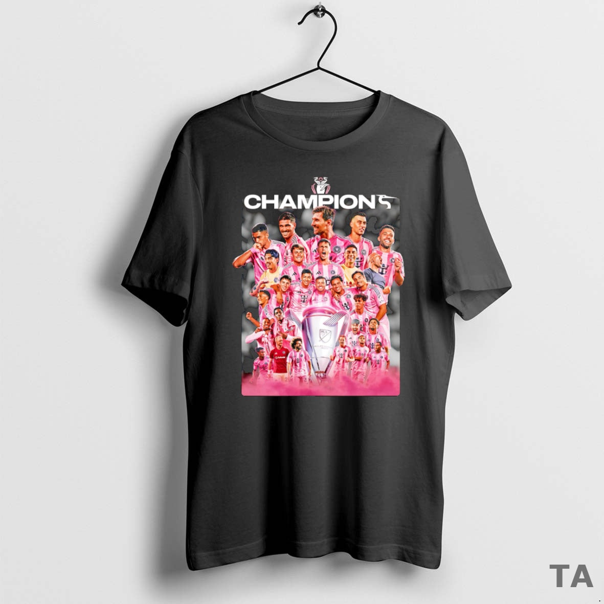 Top Inter Miami 2025 Mls Cup Champions T Shirt Sweater