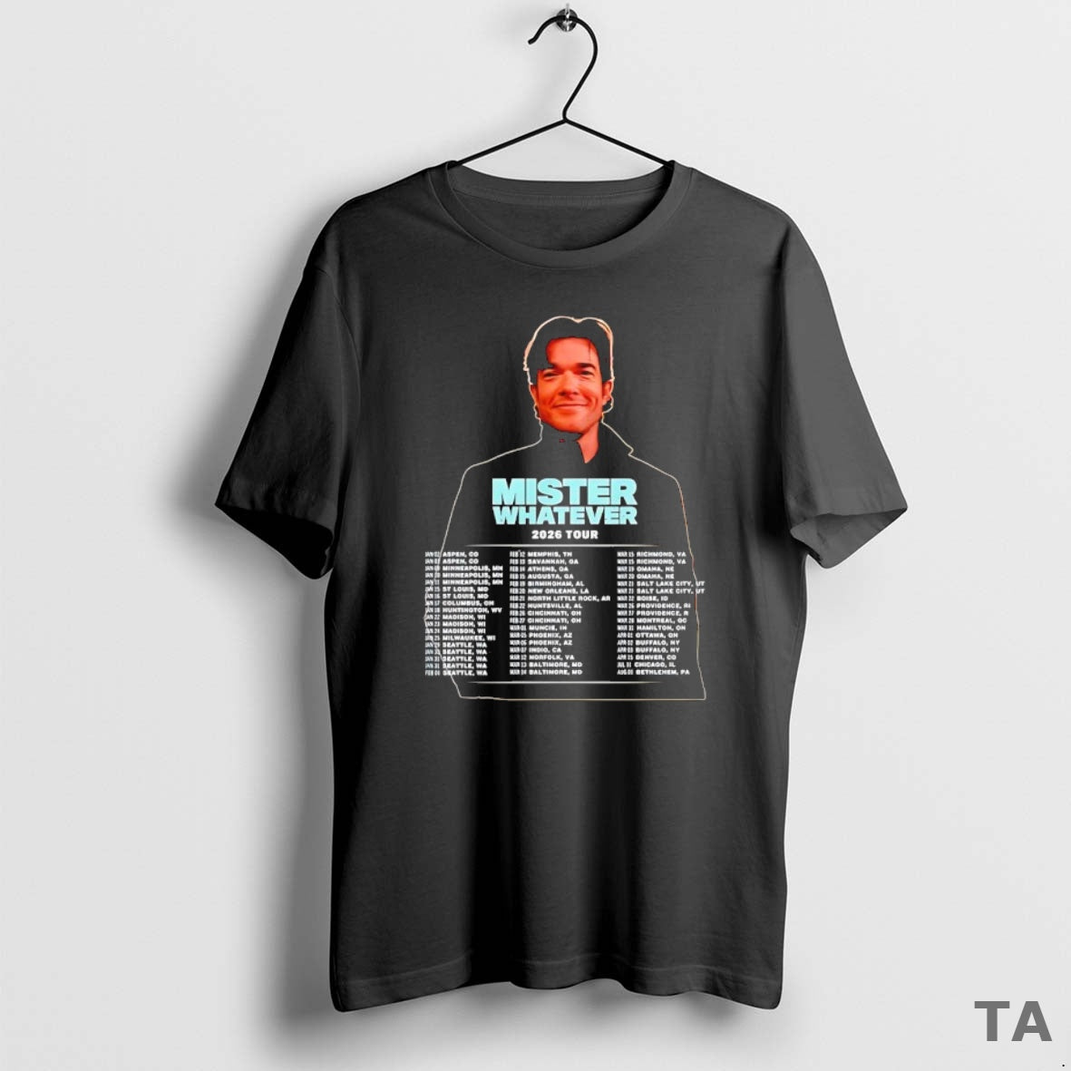 Top John Mulaney Mister Whatever N T Shirt Sweater