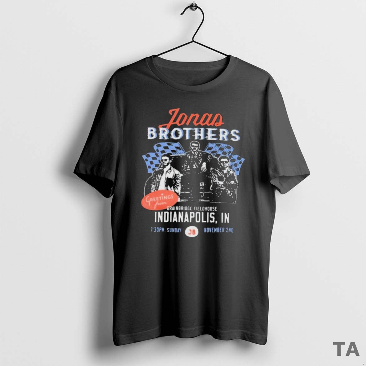 Top Jonas Brothers Dec 9 2025 Indianapolis In Little Rock Ar T Shirt Sweater