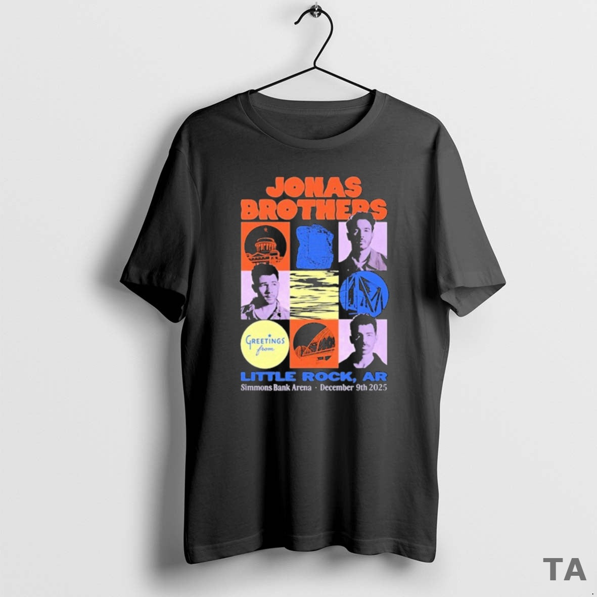 Top Jonas Brothers Little Rock Ar Dec 9 2025 Event T Shirt Sweater