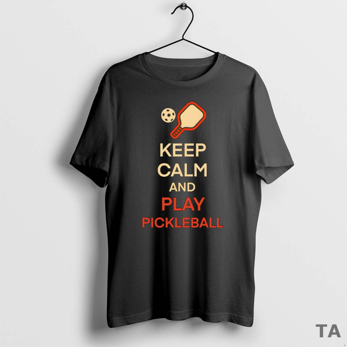 Top Keep Calm And Play Pickleball T Shirt Sweater