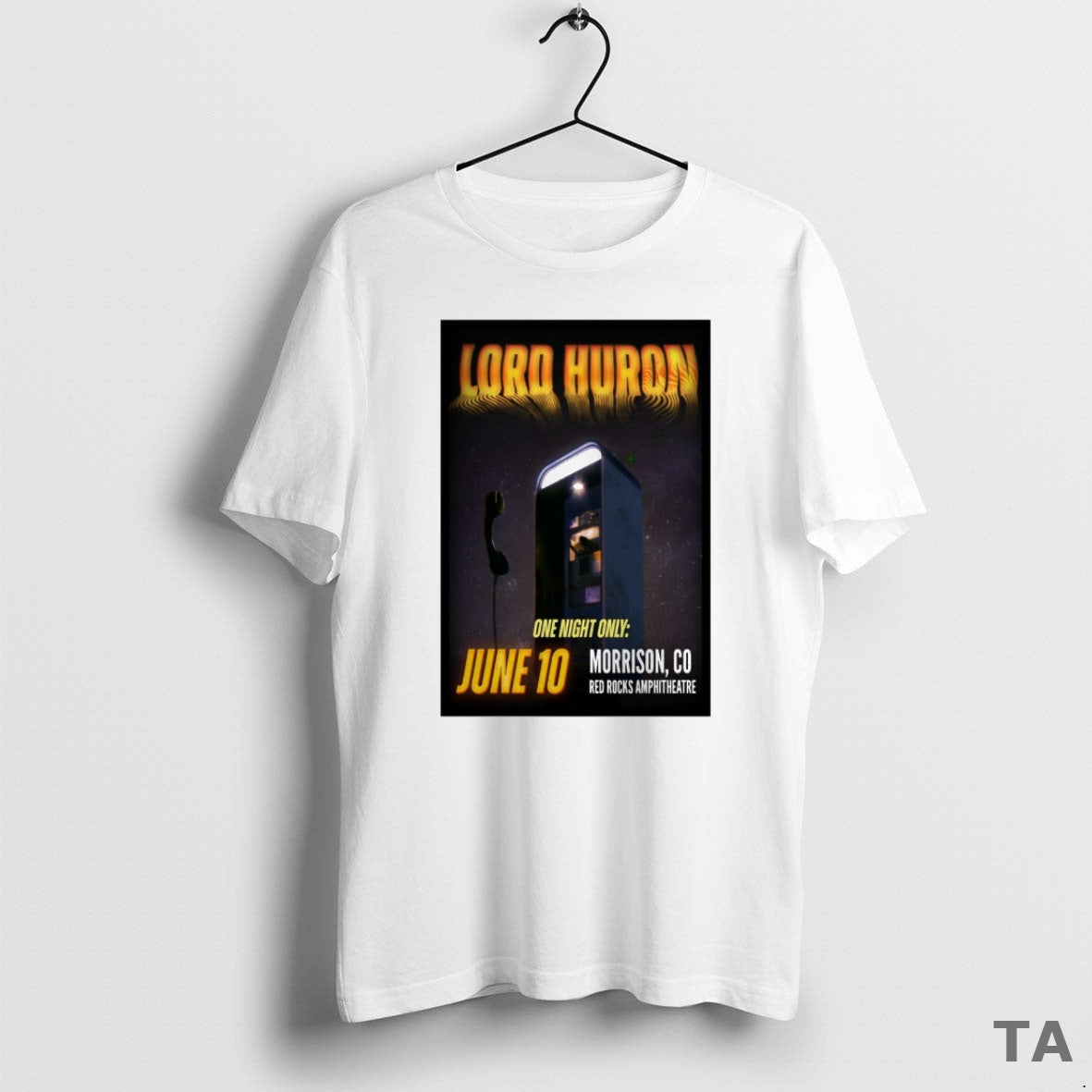 Top Lord Huron June 10 2026 Red Rocks Amphitheatre Morrison Co T Shirt Sweater