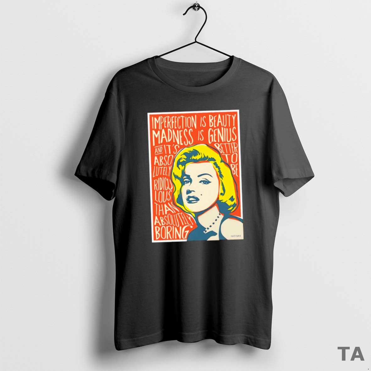 Top Marilyn Monroe Pop Art T Shirt Sweater