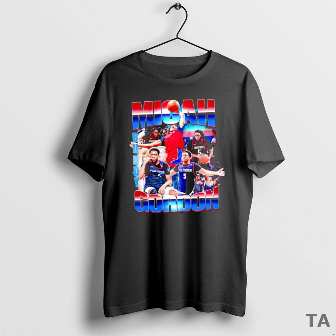 Top Micah Gordon Basketball Graphic T Shirt Sweater