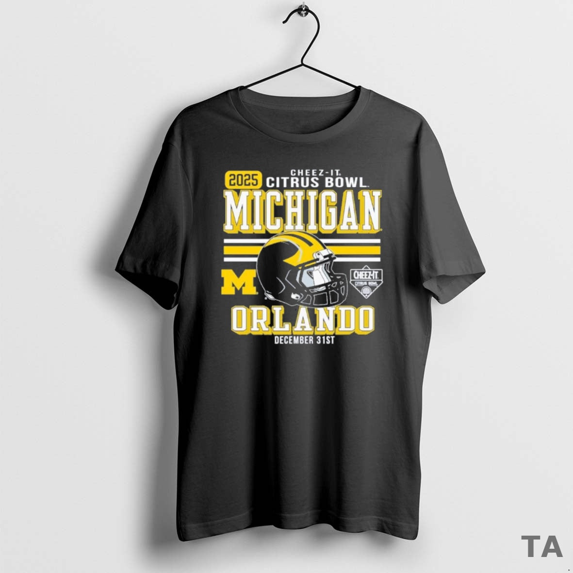 Top Michigan Wolverines Football Cheez It Citrus Bowl 2025 T Shirt Sweater