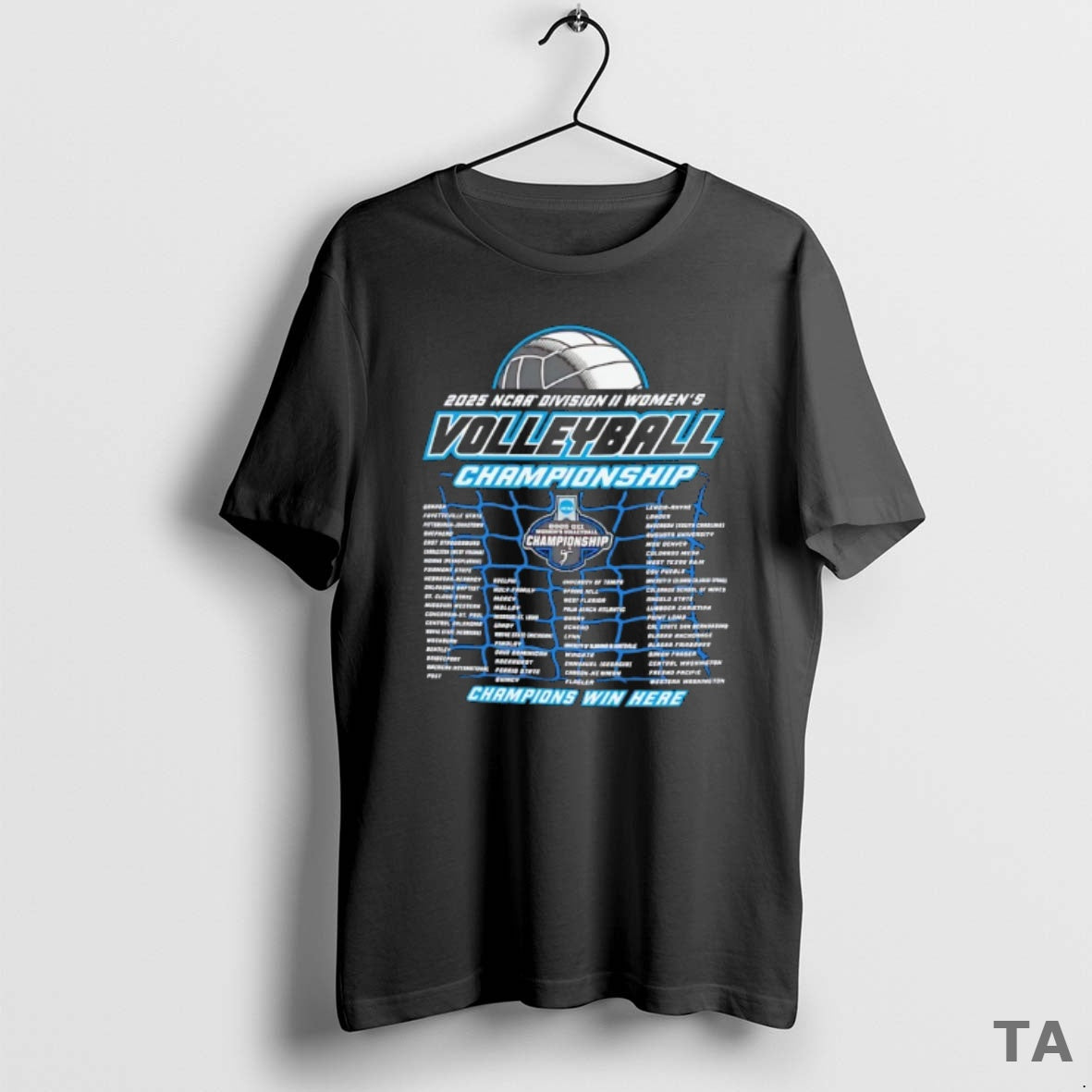 Top Ncaa Division Ii Womens Volleyball Championship 2025 Teams Name T Shirt Sweater