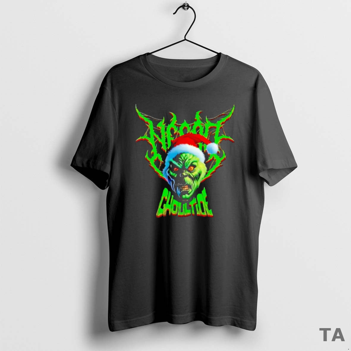 Top Necro Grinch Ghoultide T Shirt Sweater