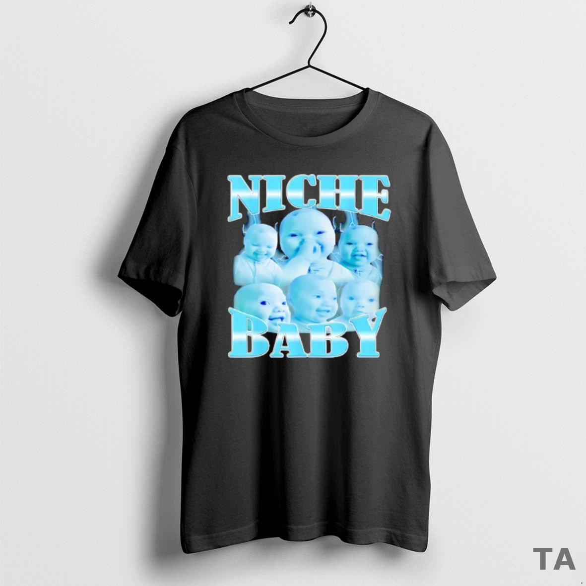 Top Niche Baby Gen Z Ai Giggling Laughing Graphic T Shirt Sweater