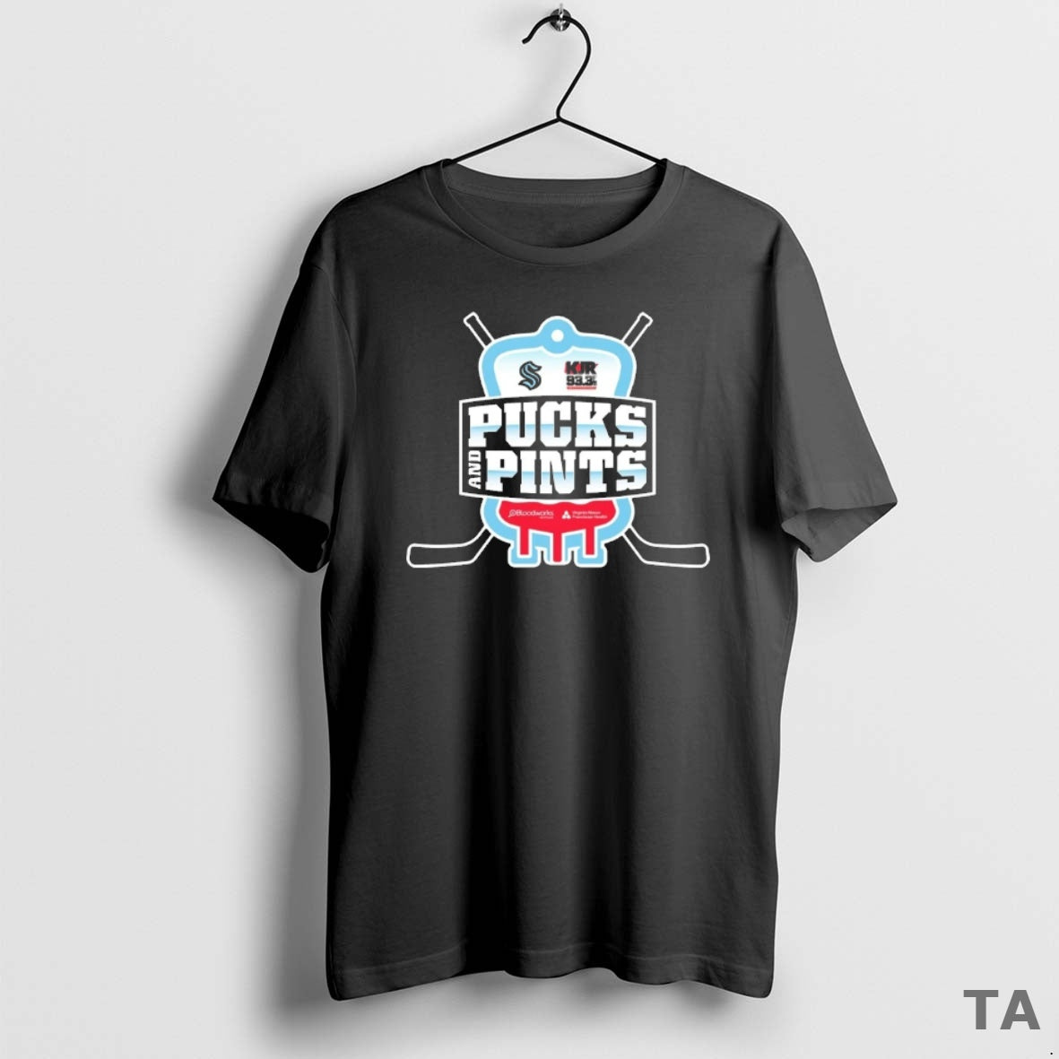 Top Pucks And Pints Seattle Kraken Kjr 93 T Shirt Sweater