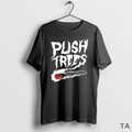 Top Push Trees The Somethings Burning Smoking T Shirt Sweater