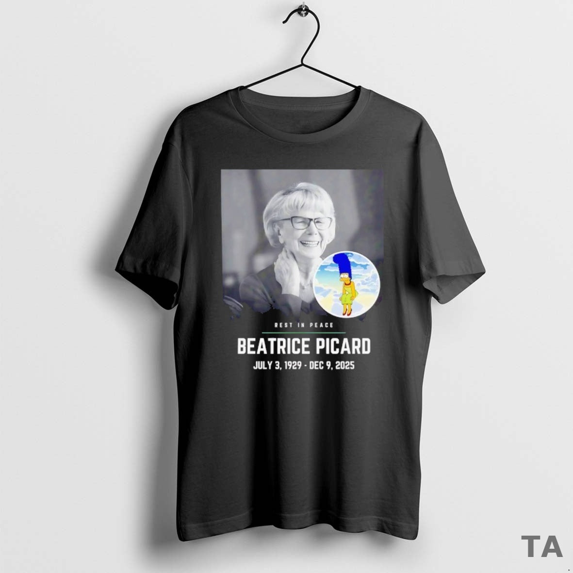 Top Rest In Peace Beatrice Picard 2025 T Shirt Sweater
