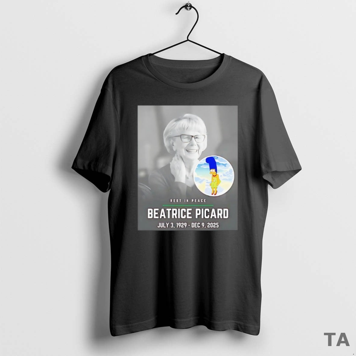 Top Rest In Peace Beatrice Picard July 3 1929 Ded 9 2025 T Shirt Sweater