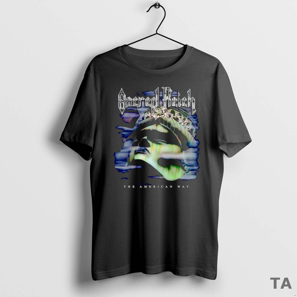 Top Sacred Reich The American Way T Shirt Sweater