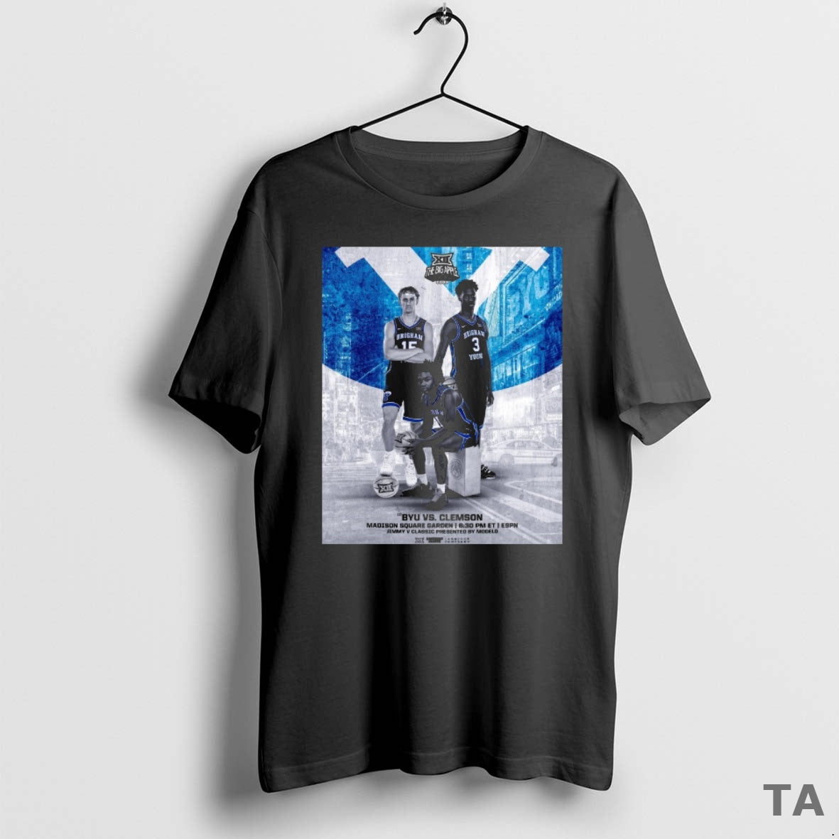Top Saunders Wright Iii And Dybantsa Byu Vs T Shirt Sweater