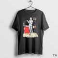 Top Skeleton Nurse Put On Gloves Dead Threads T Shirt Sweater
