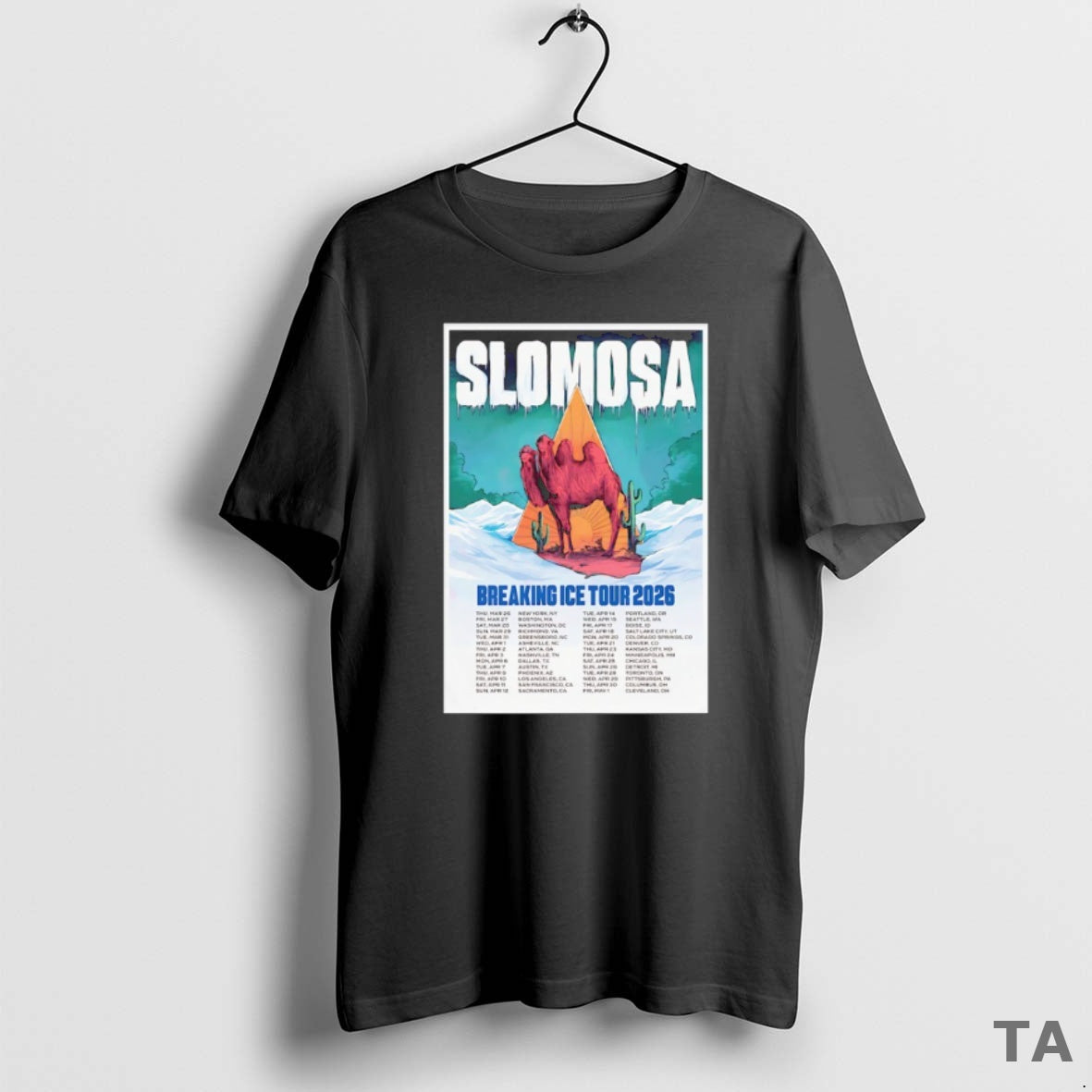 Top Slomosa Breaking Ice Tour 2026 T Shirt Sweater