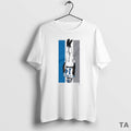 Top St Brown Celly Racing Stripe T Shirt Sweater